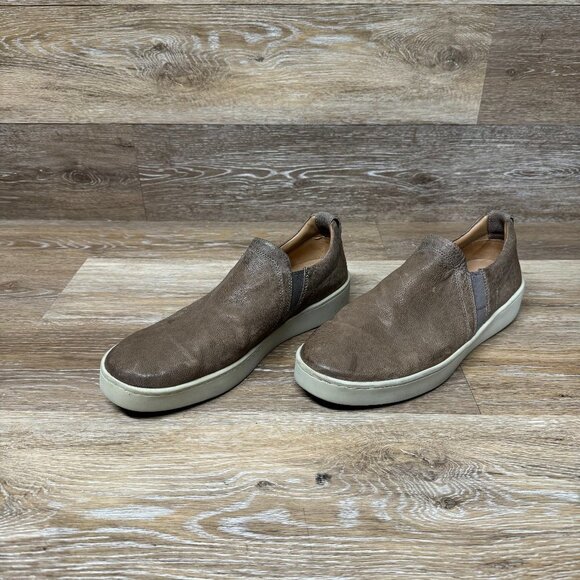 Vince Other - Vince Blair Tan Leather Slip On Sneakers Men's Size 10.5M